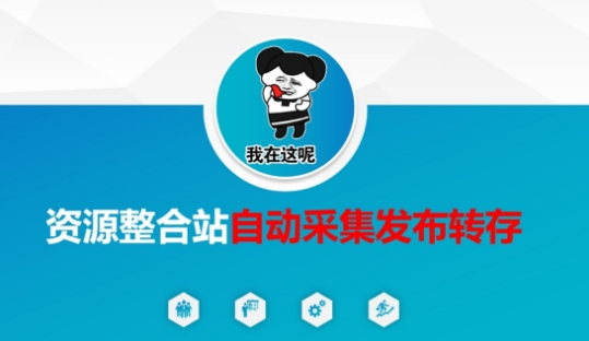 资源整合站自动采集发布转存，解放双手-九一好资源